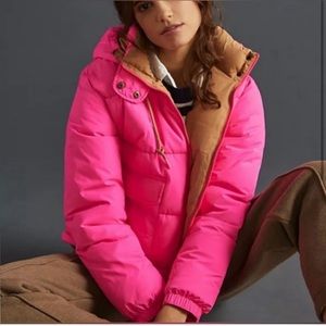 Anthropologie Pilcro Utility Puffer Jacket